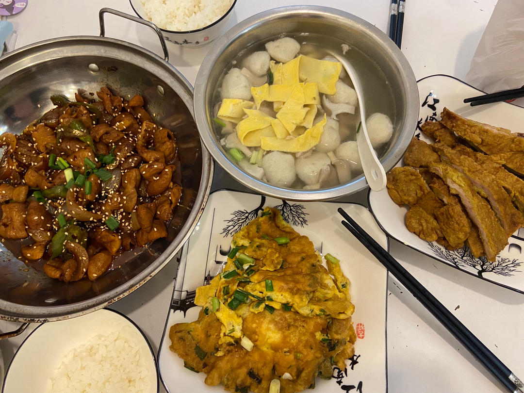 饭菜记—-之高中娃的周末
