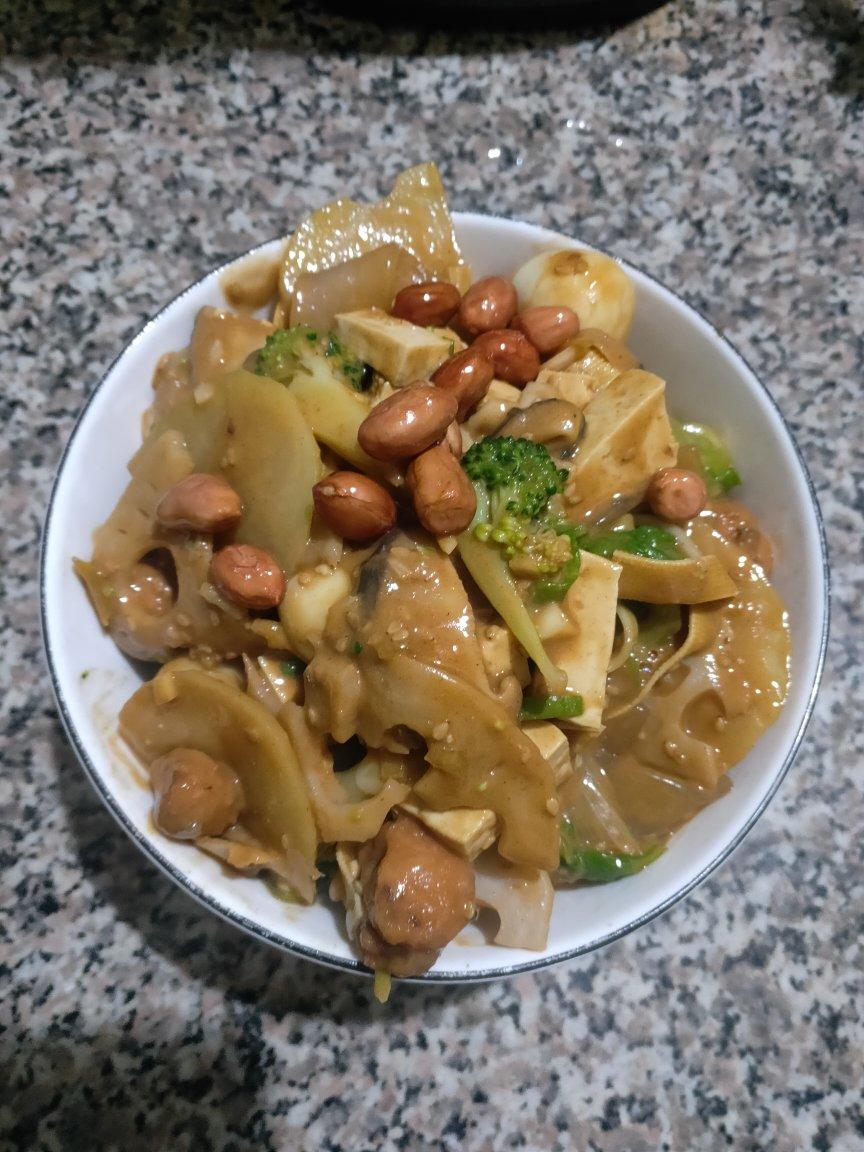 地摊阿姨教的麻辣拌