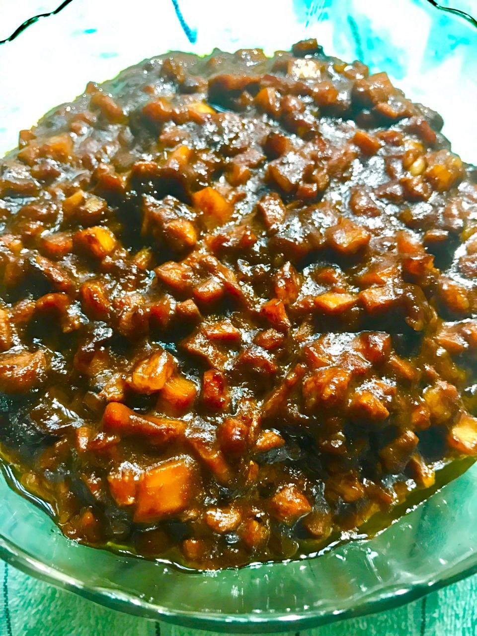 茉莉花开_i下厨做的肉酱