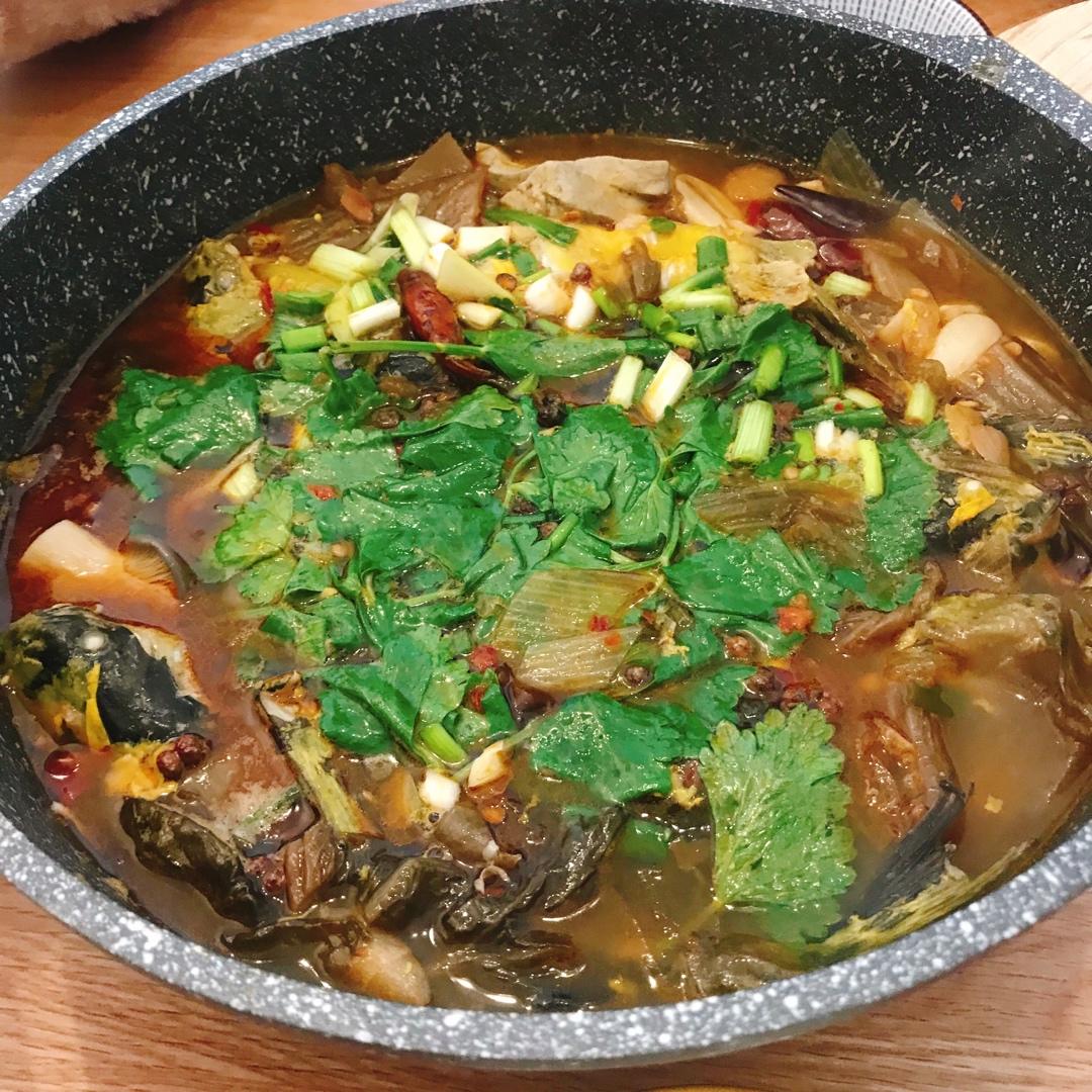 麻辣酸菜鱼「无需调料包」