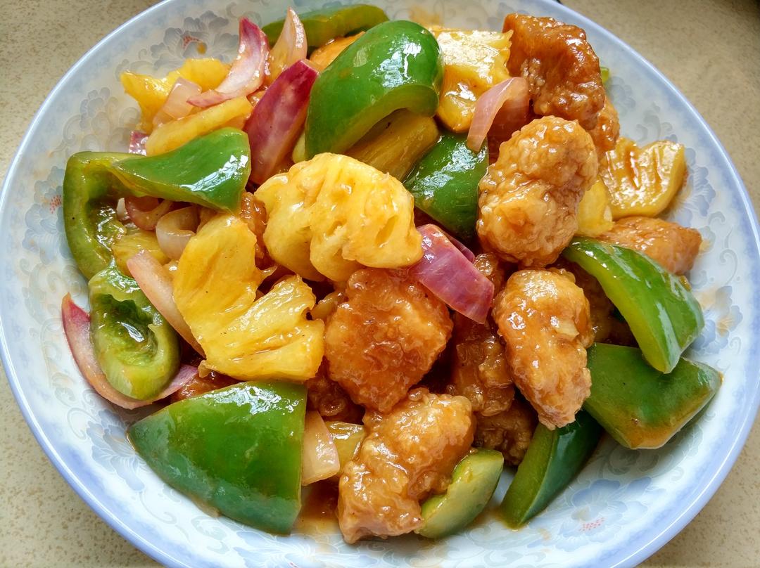 菠萝咕噜肉