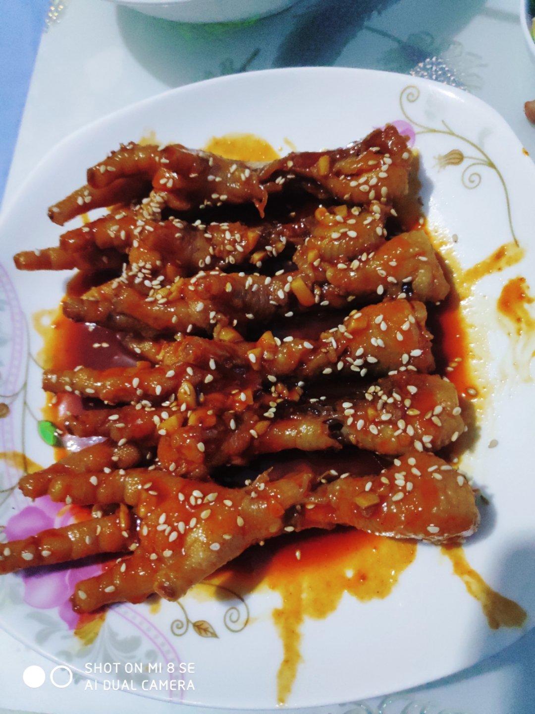 韩式辣鸡爪