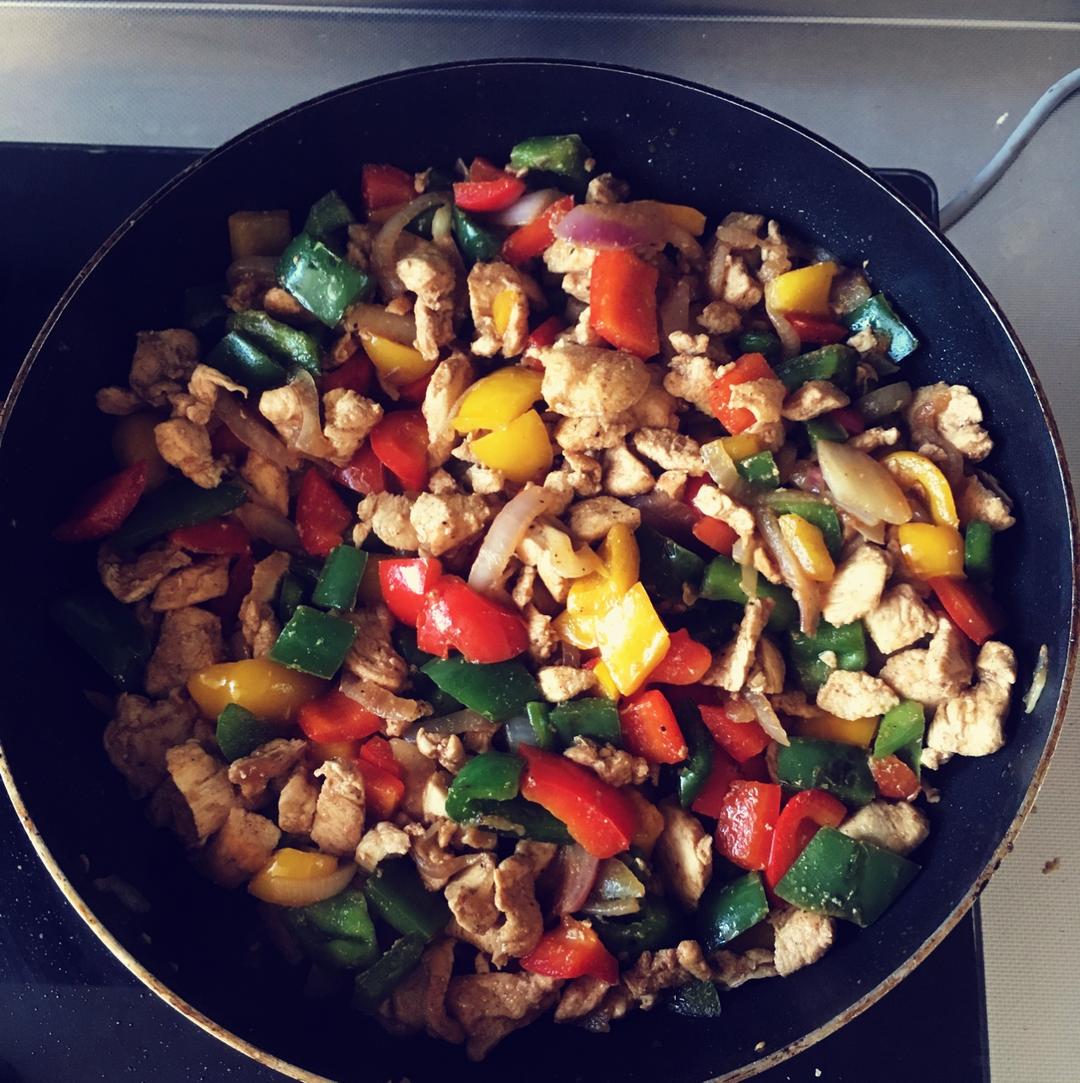 墨西哥鸡肉卷饼