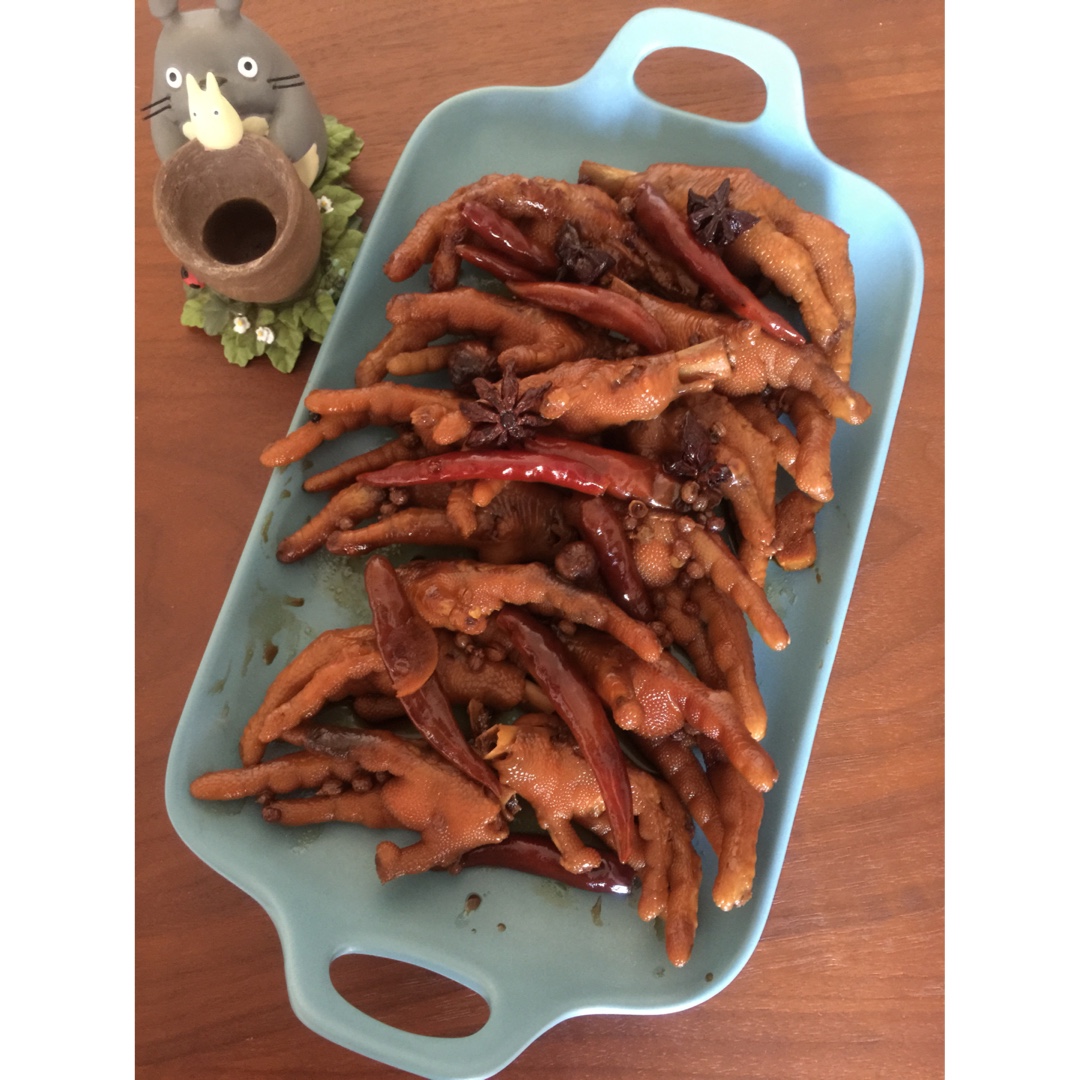 周黑鸭味～～～鸭翅 鸭爪