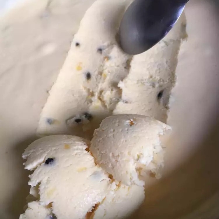 百香果冰淇淋