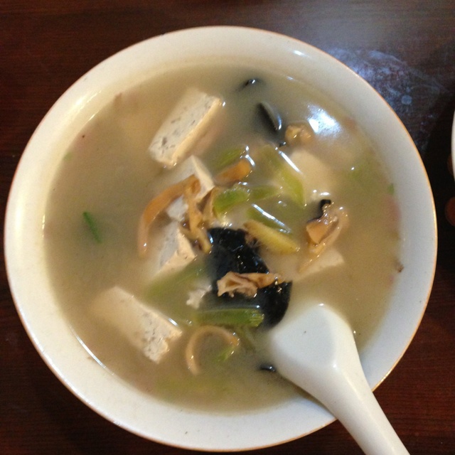 莴苣老豆腐乌贼汤