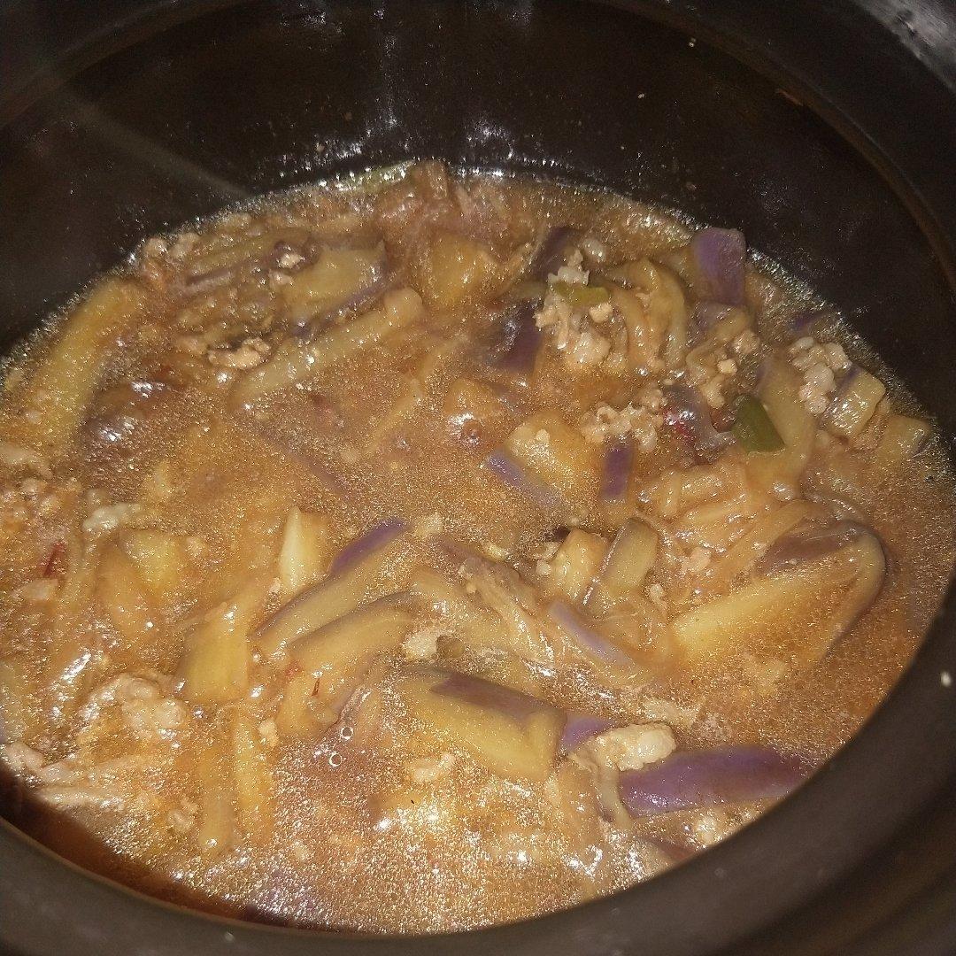 肉末茄子煲