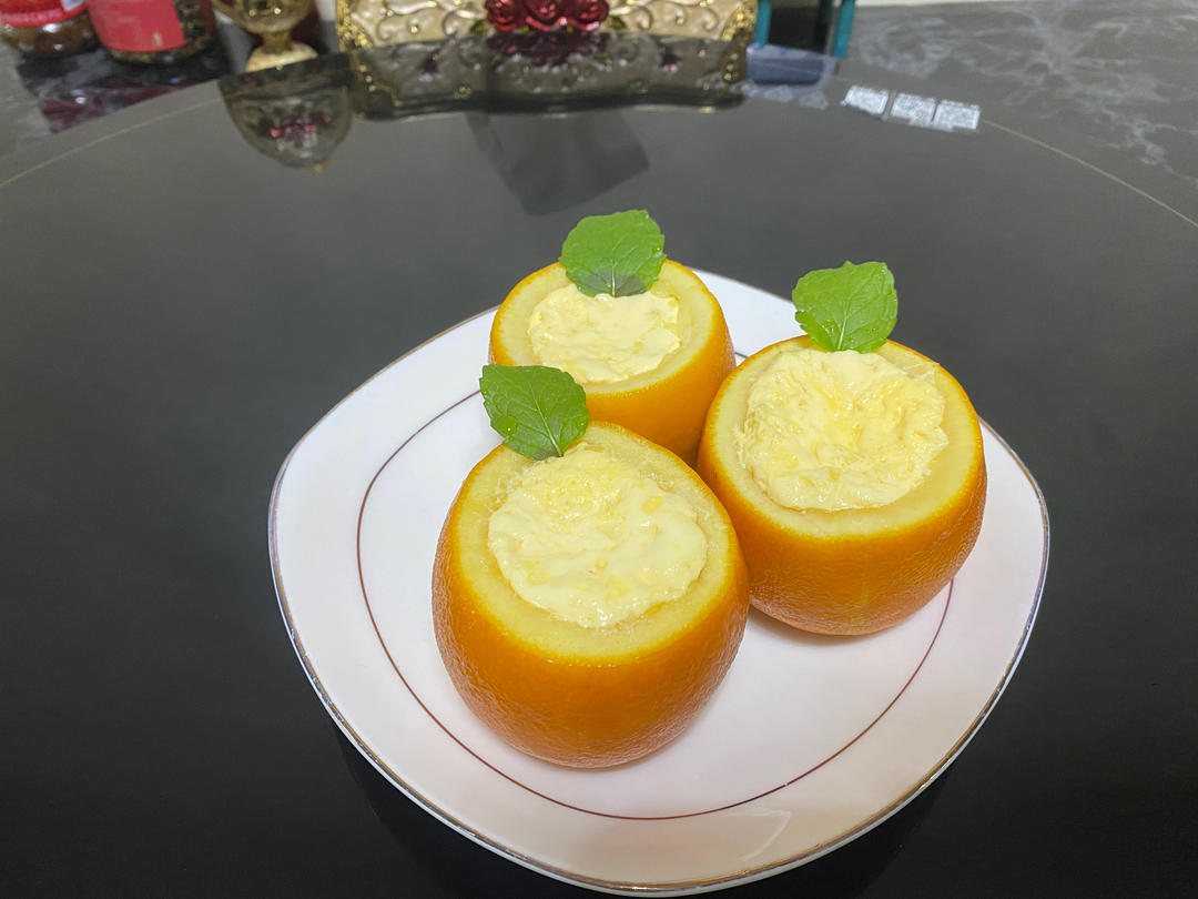 “橙”意满🈵️【🍊橙子蒸蛋】解锁水果新吃法