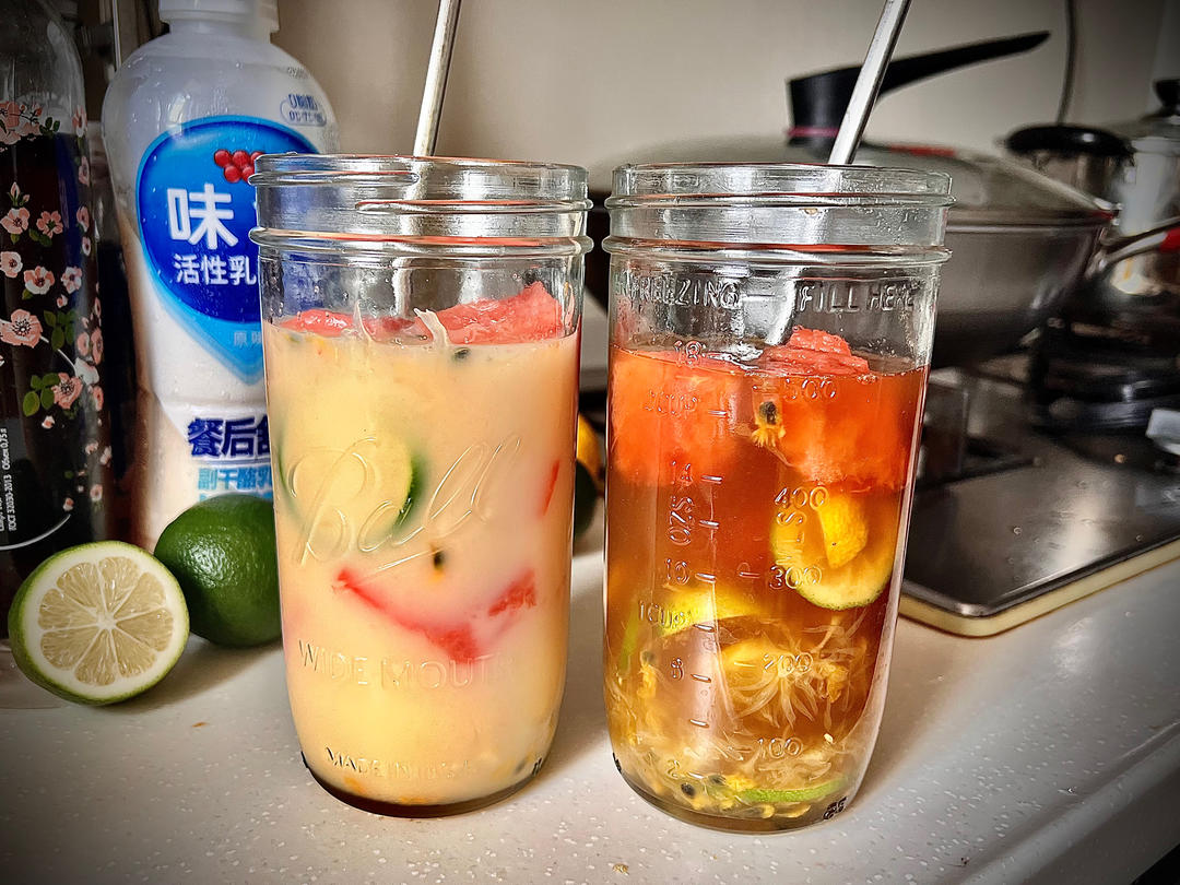百香果柠檬蜂蜜水（快乐水）