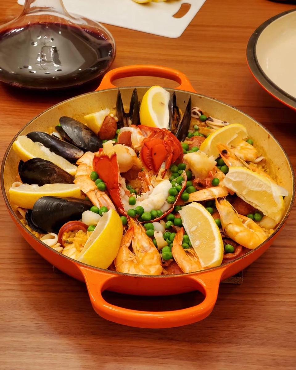 【曼食慢语】Seafood Paella 西班牙海鲜饭