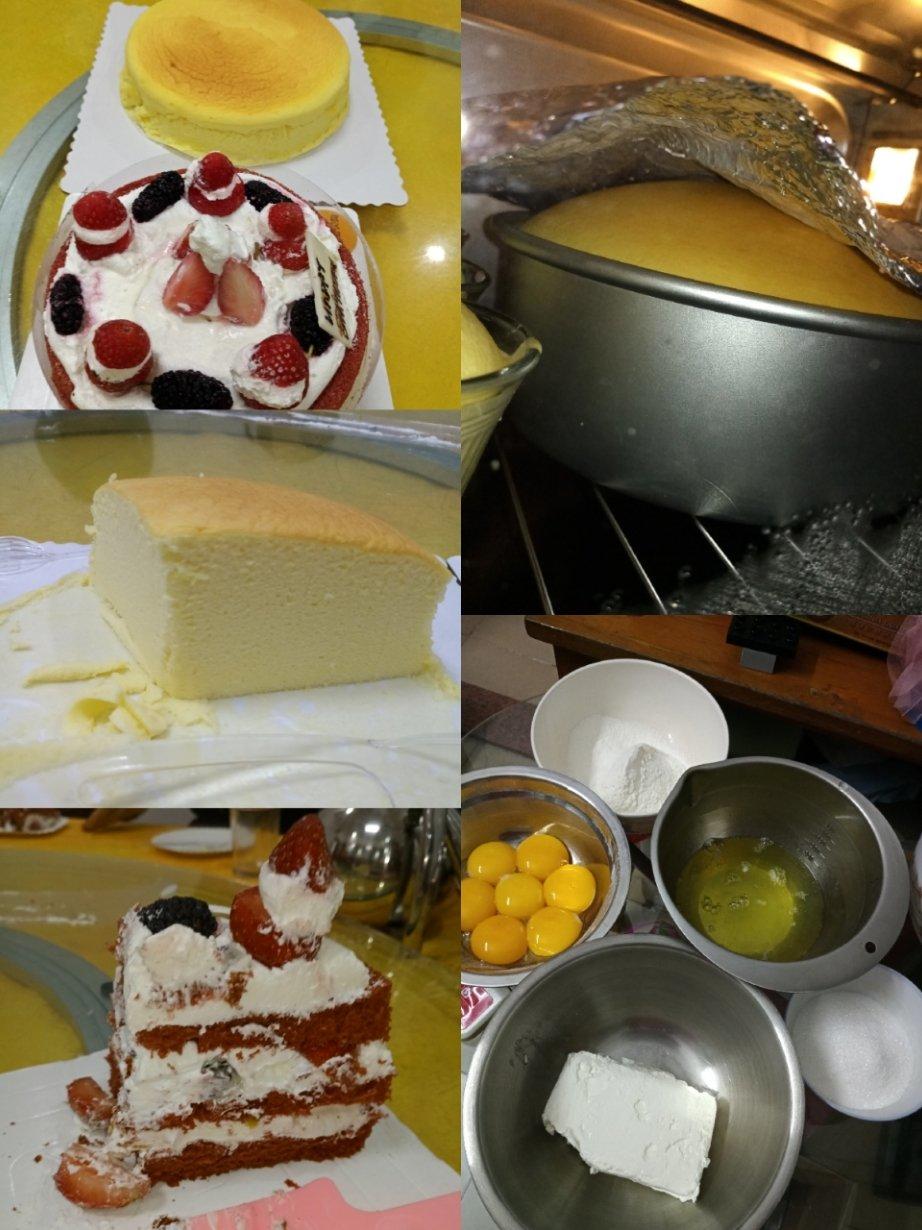 烫面轻乳酪蛋糕