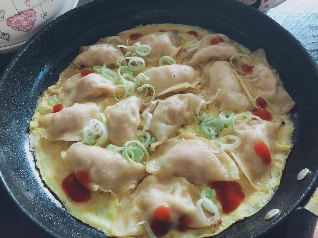 鸡蛋煎饺