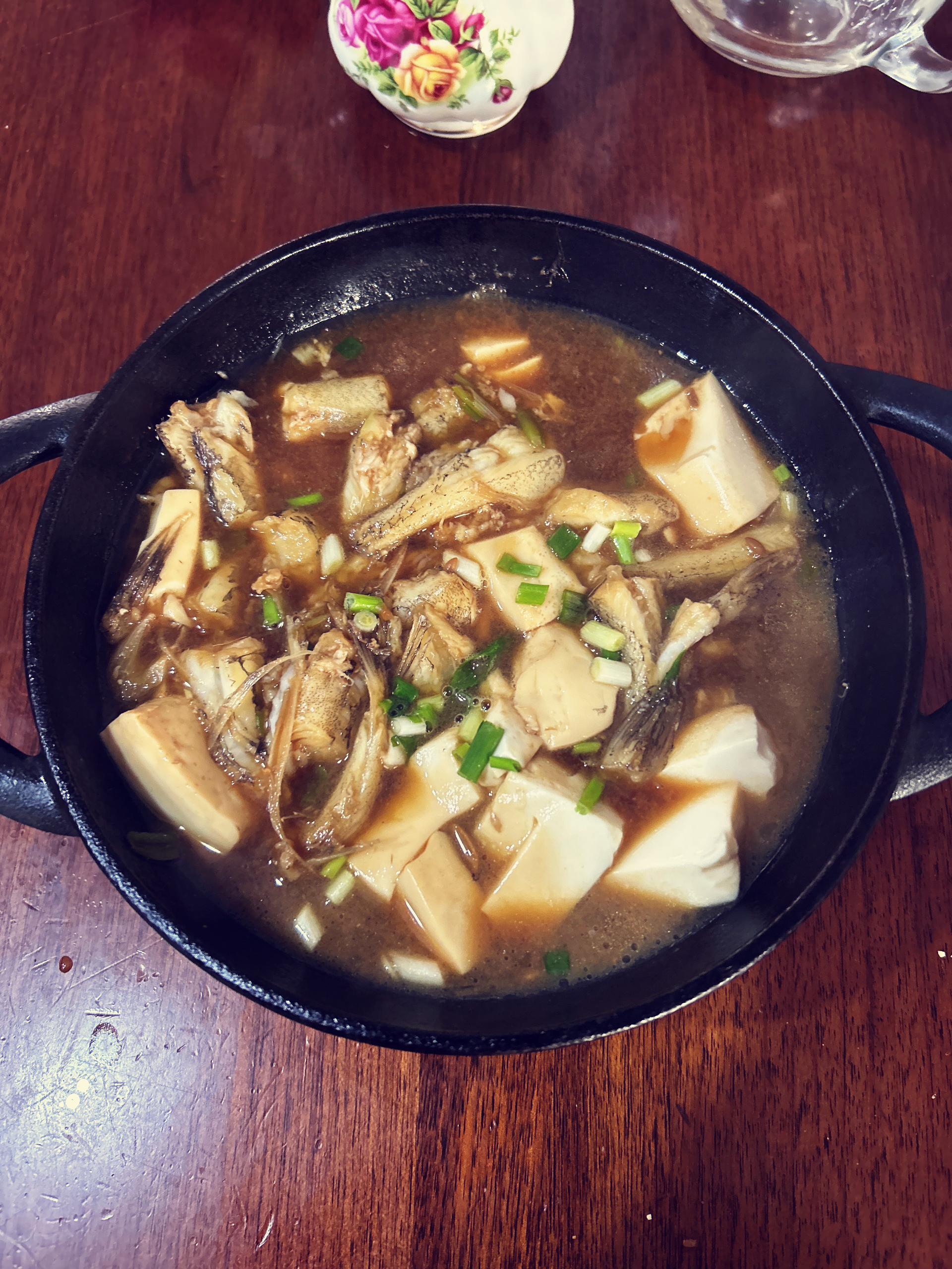 红烧豆腐鱼（水潺，龙头鱼）｜葱姜蒜烧豆腐鱼
