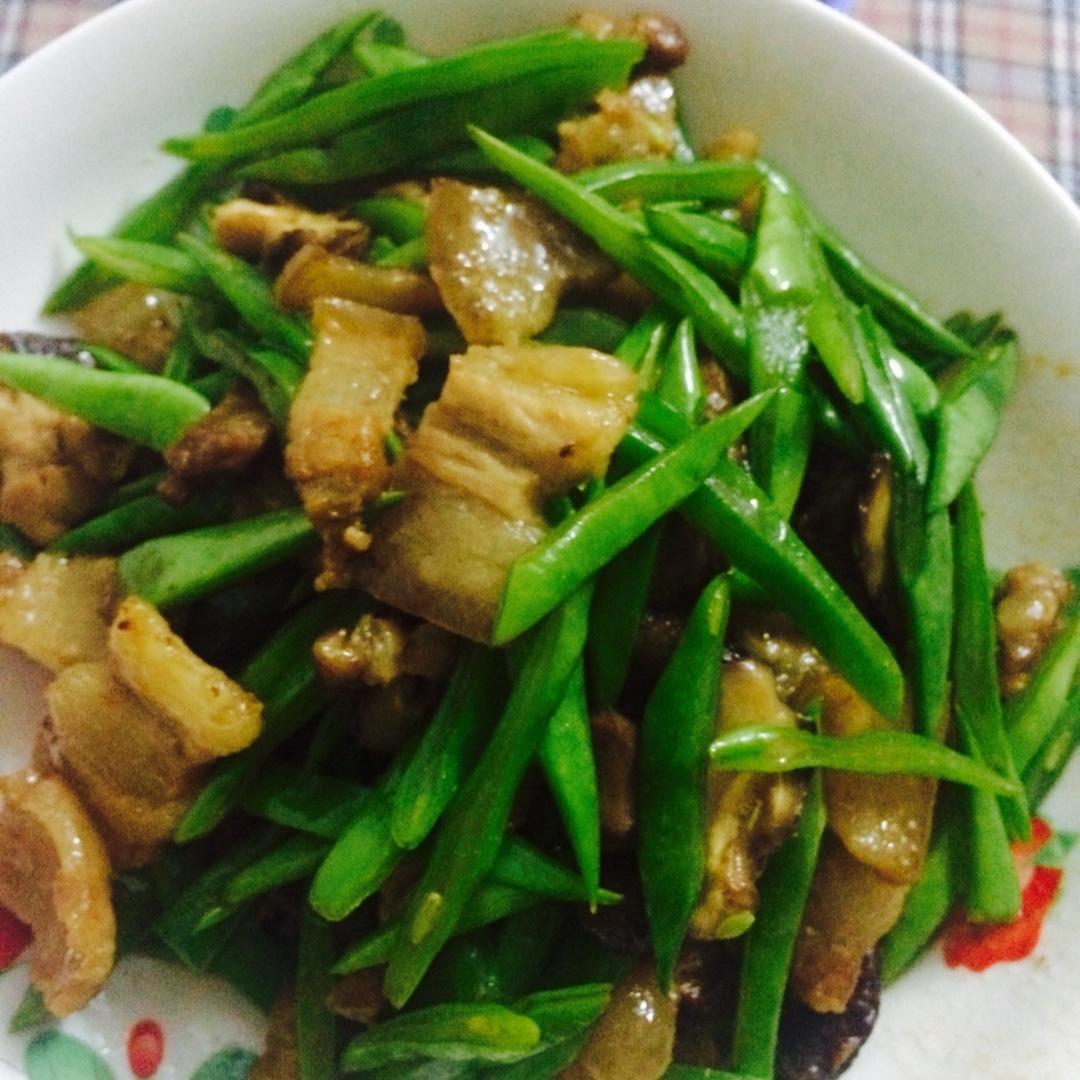 扁豆炒肉丝
