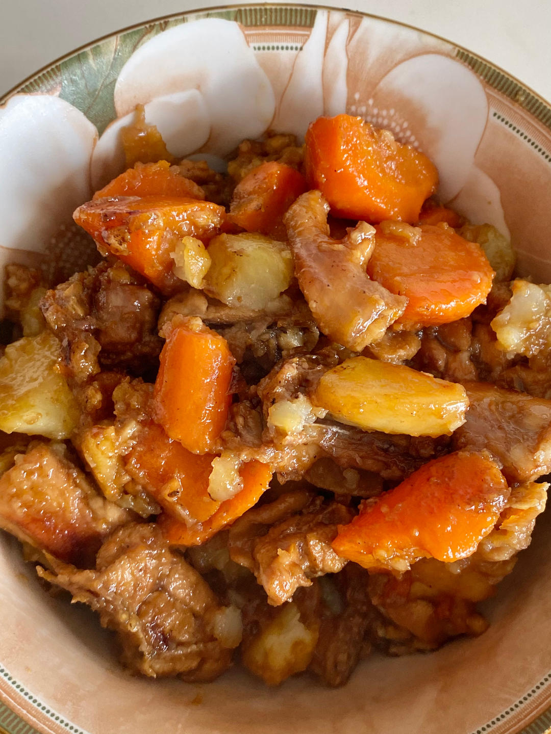 土豆焖鸡腿
