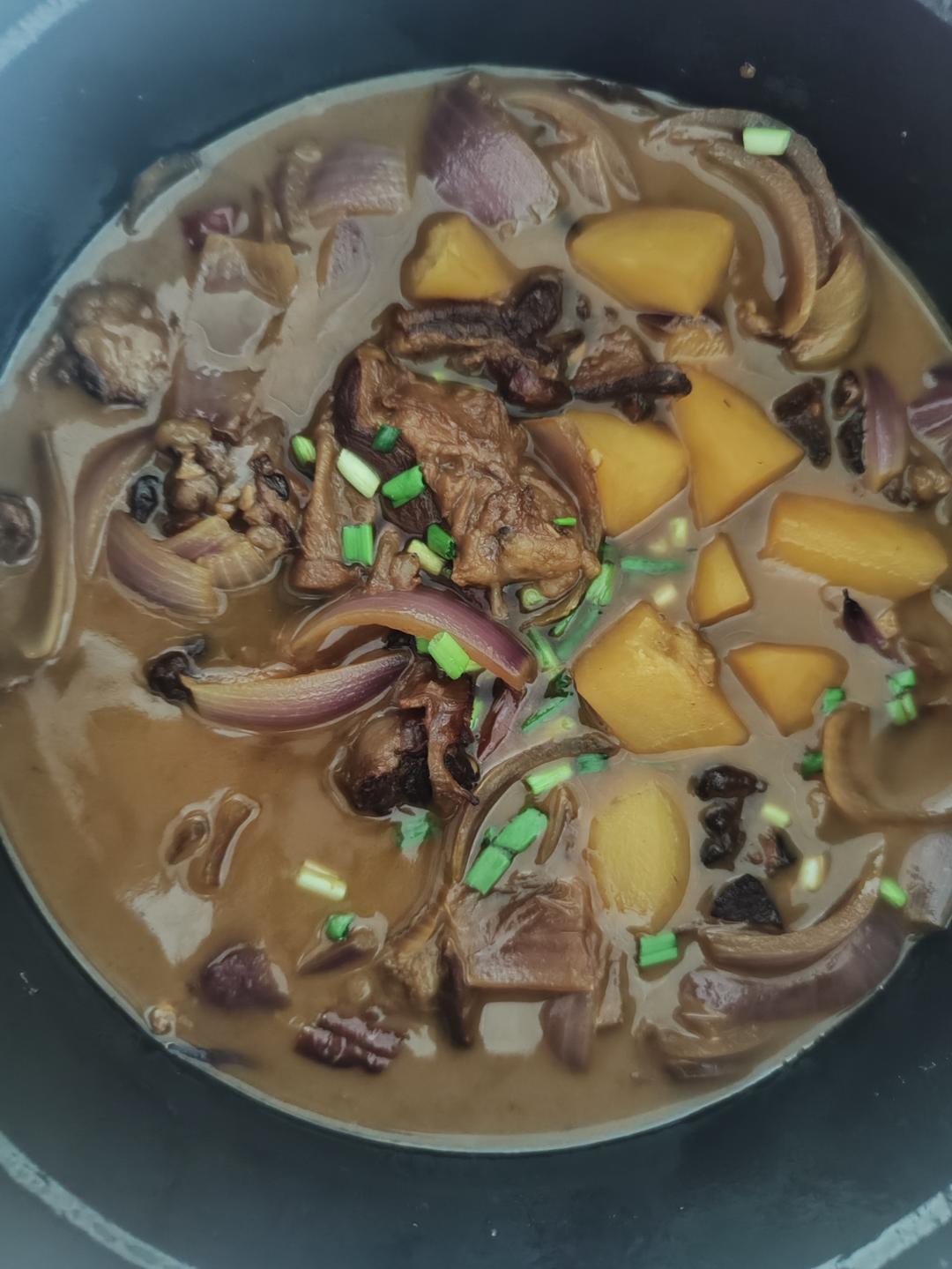 番茄土豆炖牛腩