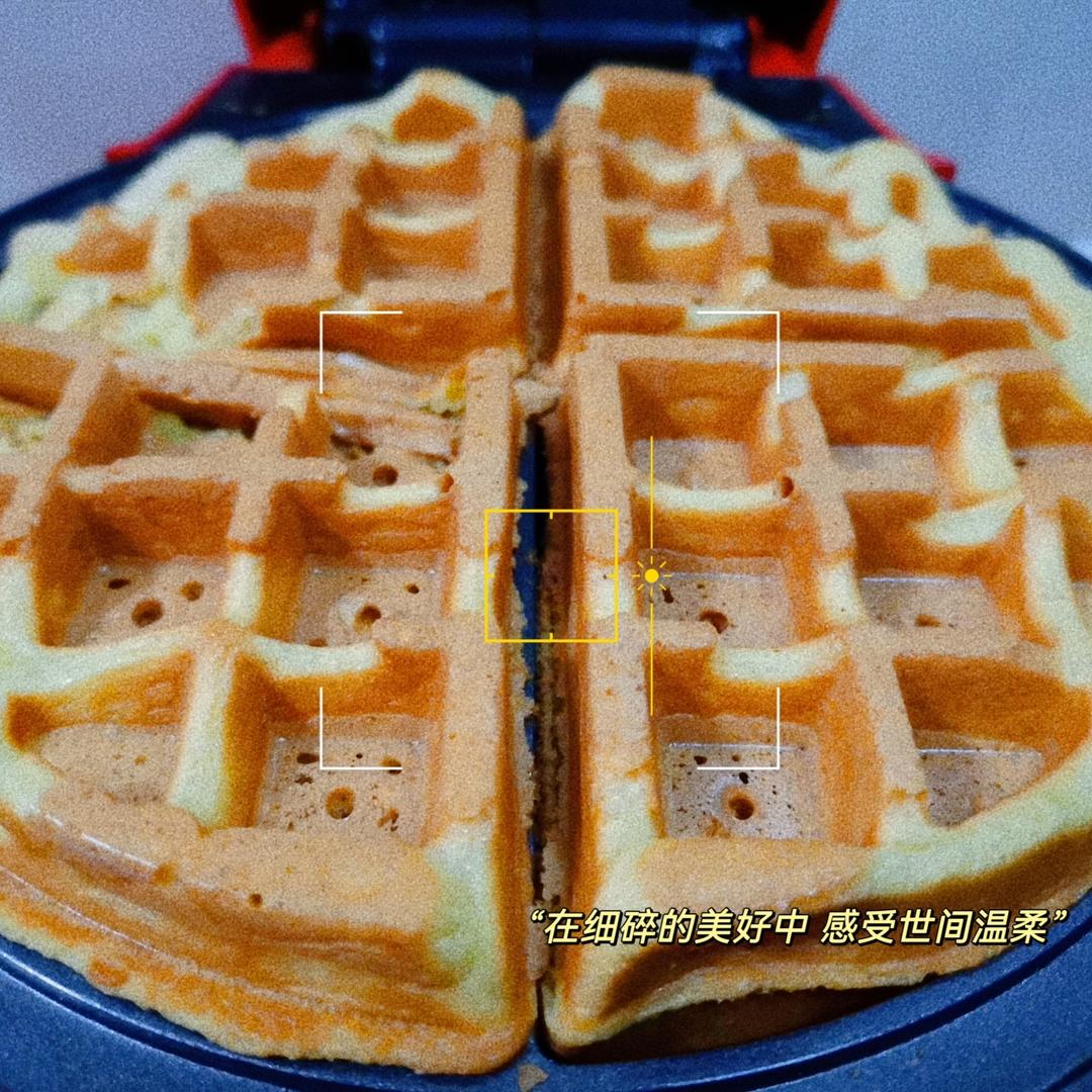 无泡打粉华夫饼(早餐机版)