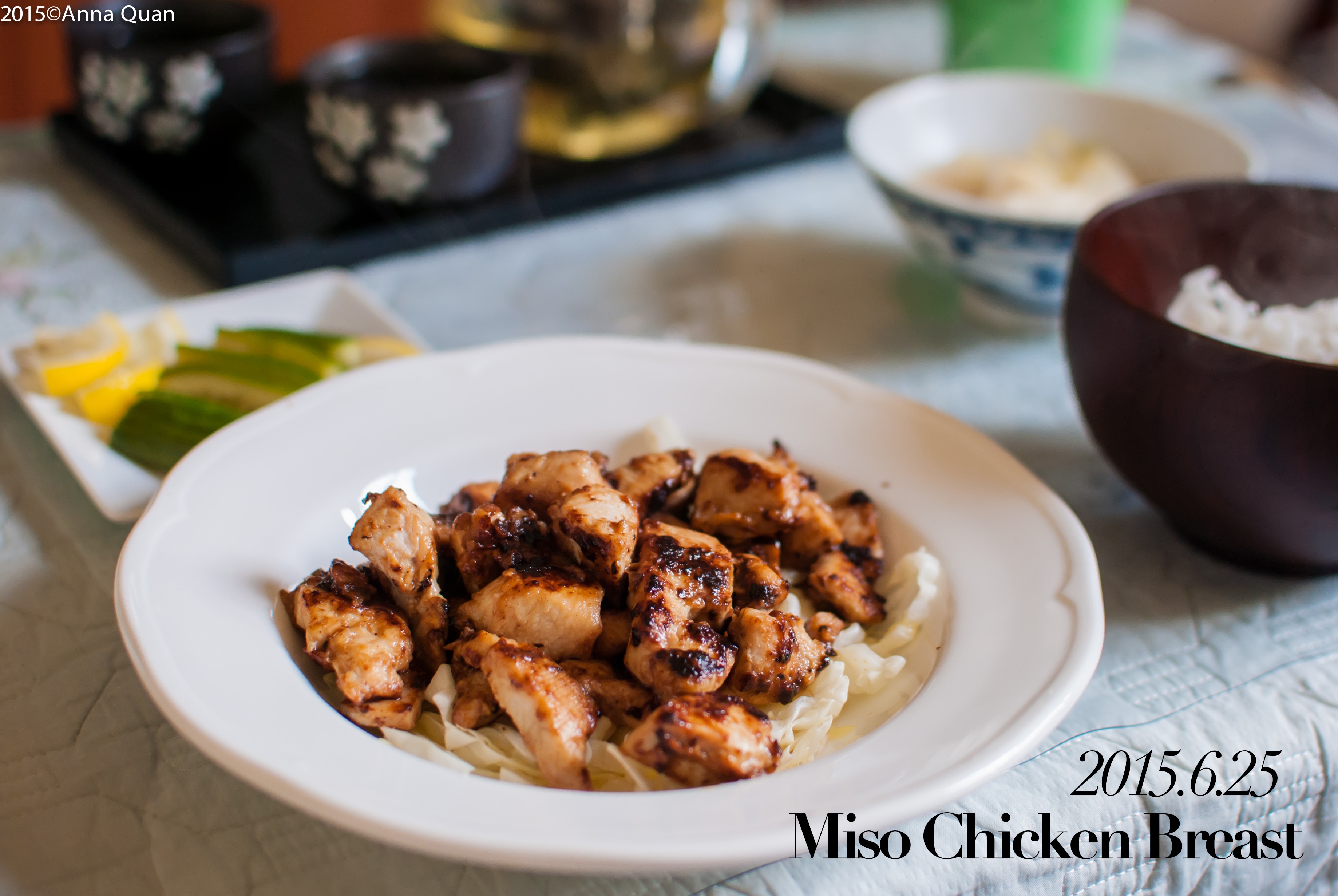 味增鸡肉时蔬－Miso Chicken