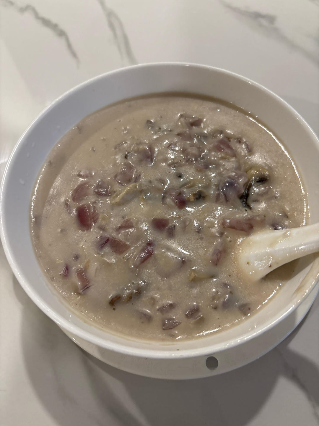 鸡茸奶油蘑菇汤