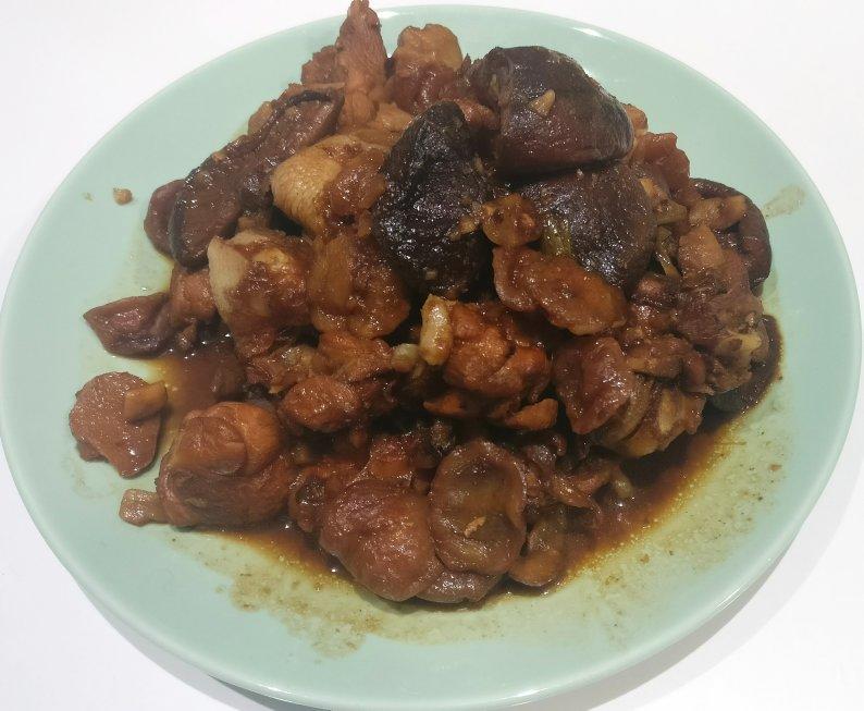 【栗子烧鸡】鸡肉都给你吃，栗子归我~