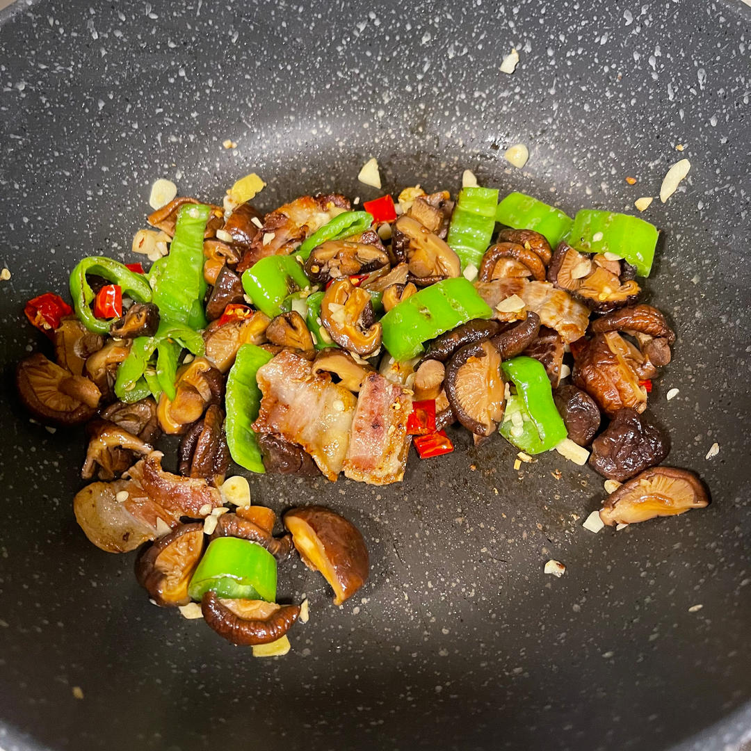耗油香菇炒肉