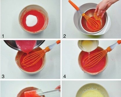 草莓牛奶慕斯的做法 步骤1
