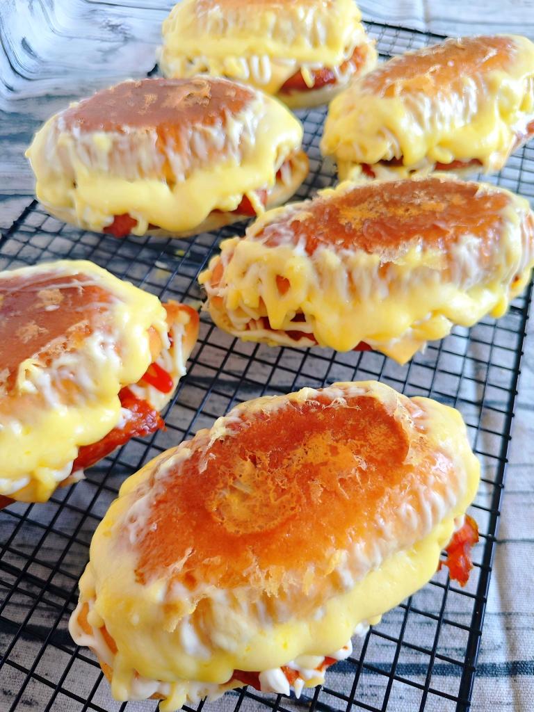 网红芝士瀑布鸡排包/超好吃/锁死这个配方