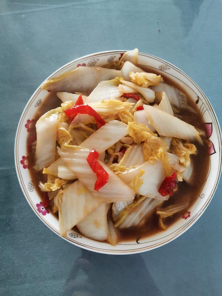 醋溜娃娃菜，教你做的跟饭店一样好吃