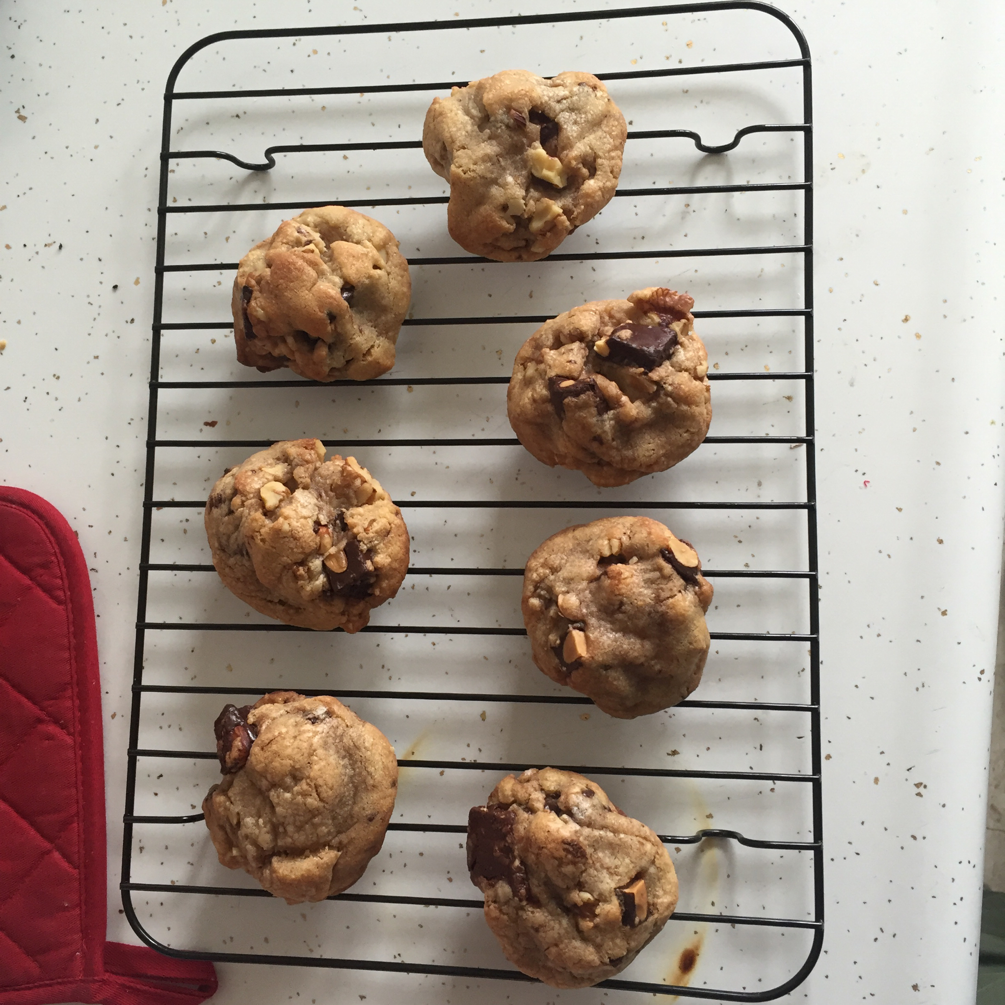 褐色黄油巧克力奇普饼干