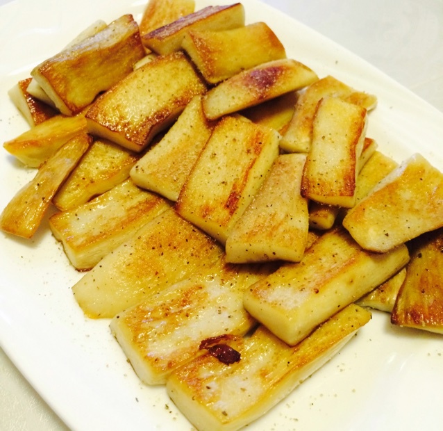 干煎杏鲍菇