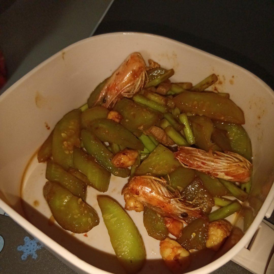 黄瓜炒虾仁