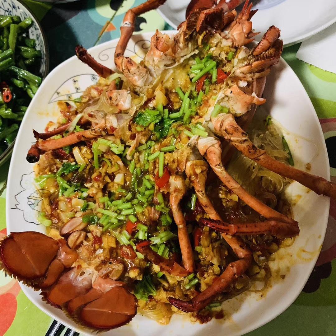 清蒸大龙虾