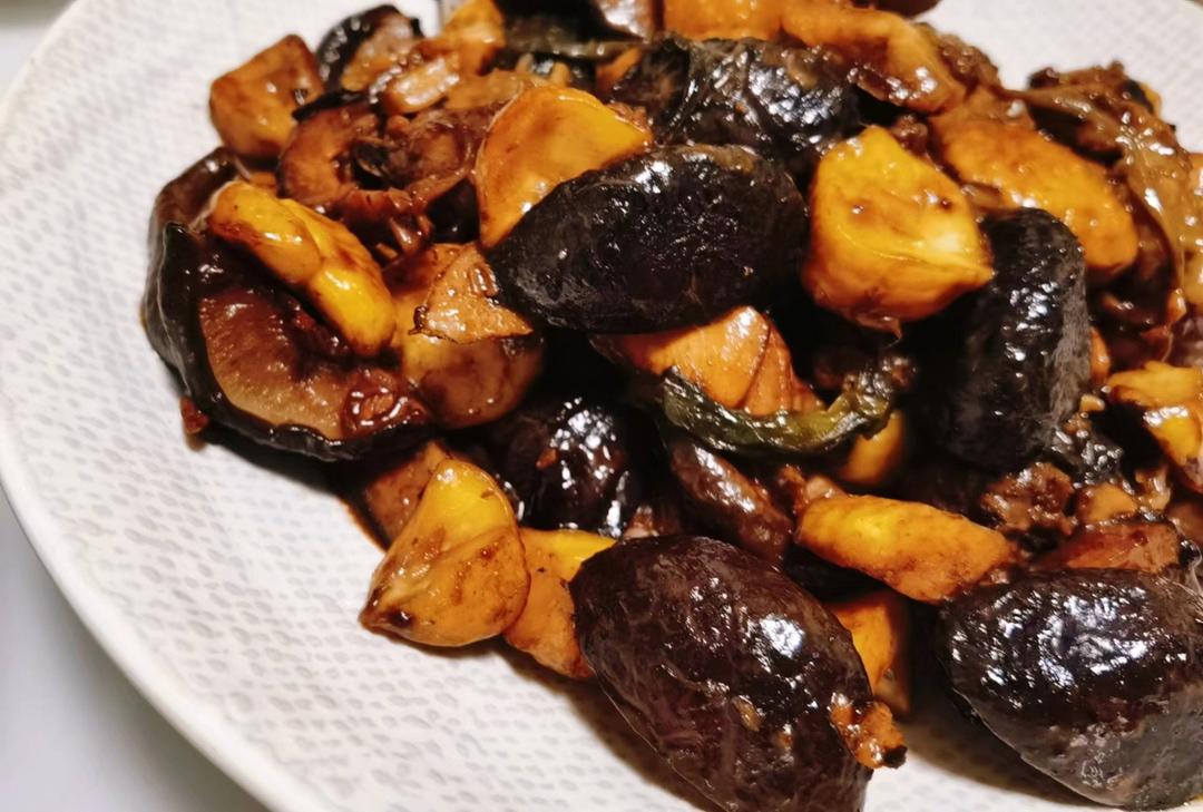 【栗子烧鸡】鸡肉都给你吃，栗子归我~