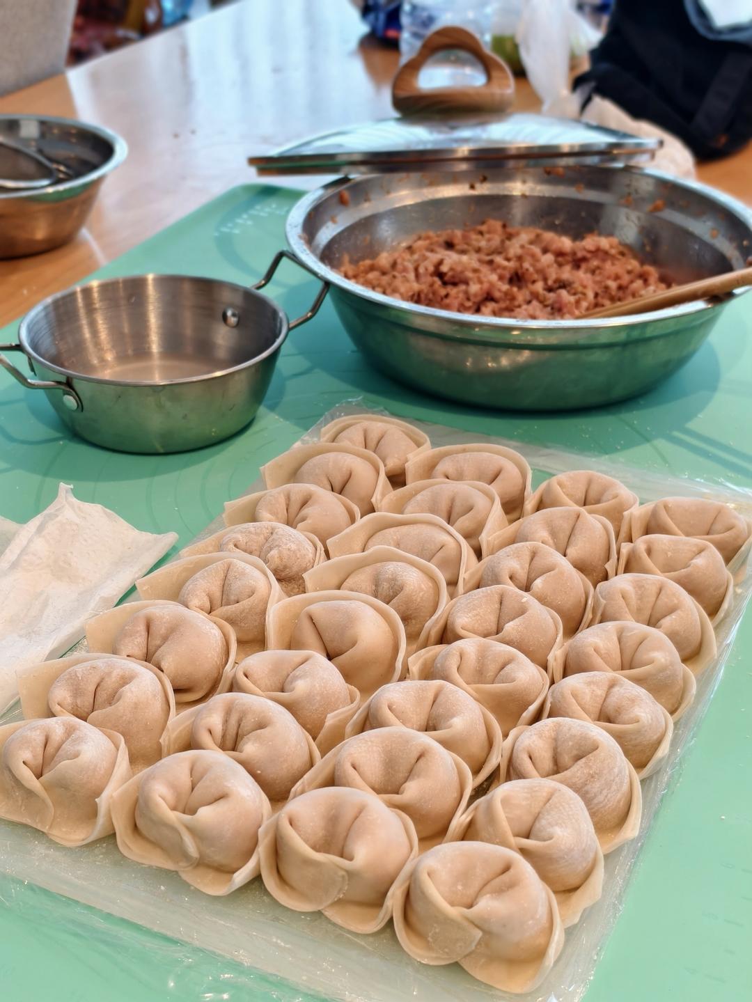 肉不柴的馄饨馅