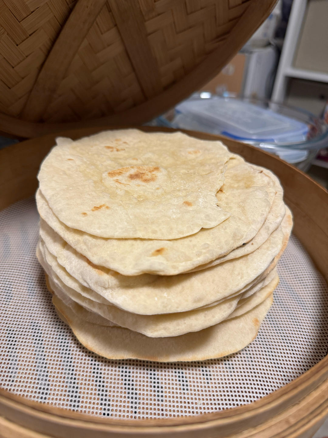 淄博烧烤小饼，柔软又劲道。