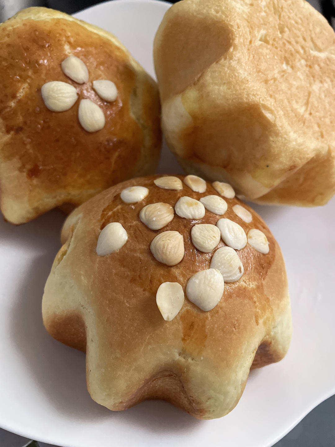 淡奶油椰蓉八角星面包