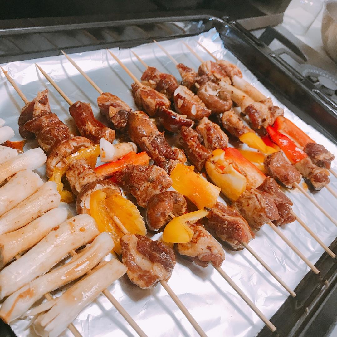 叉烧烤肉串
