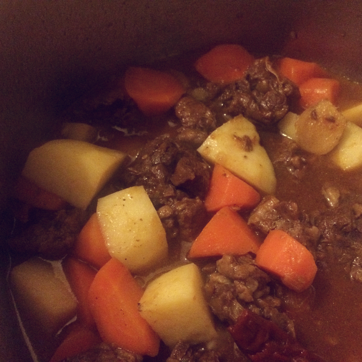 土豆炖牛肉