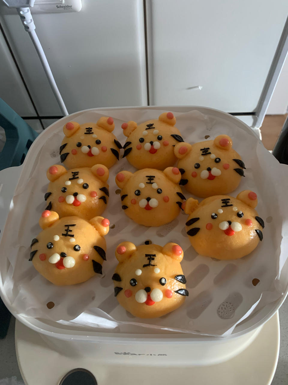 小老虎馒头 I 年夜饭的压轴主食就靠它了