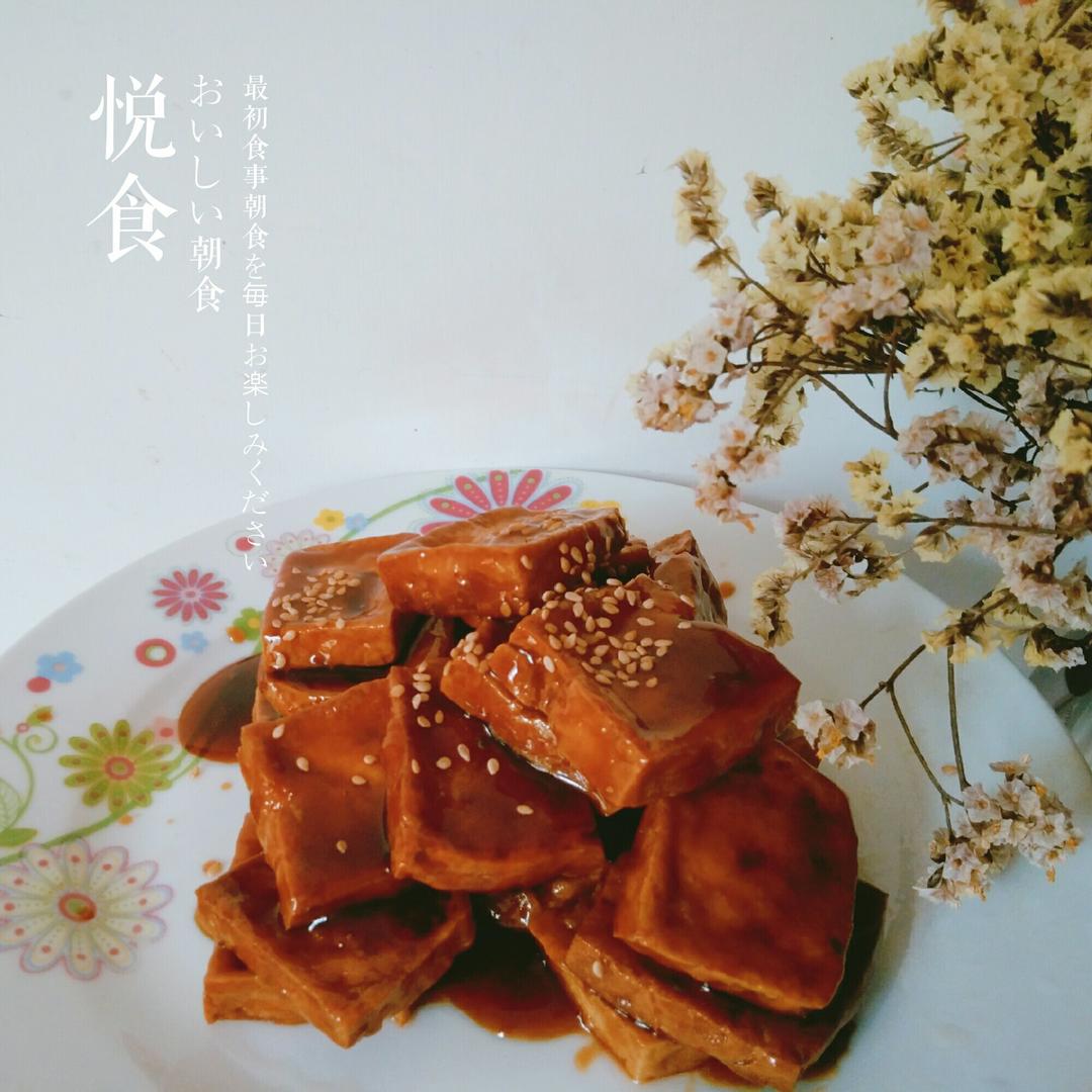 糖醋脆皮豆腐