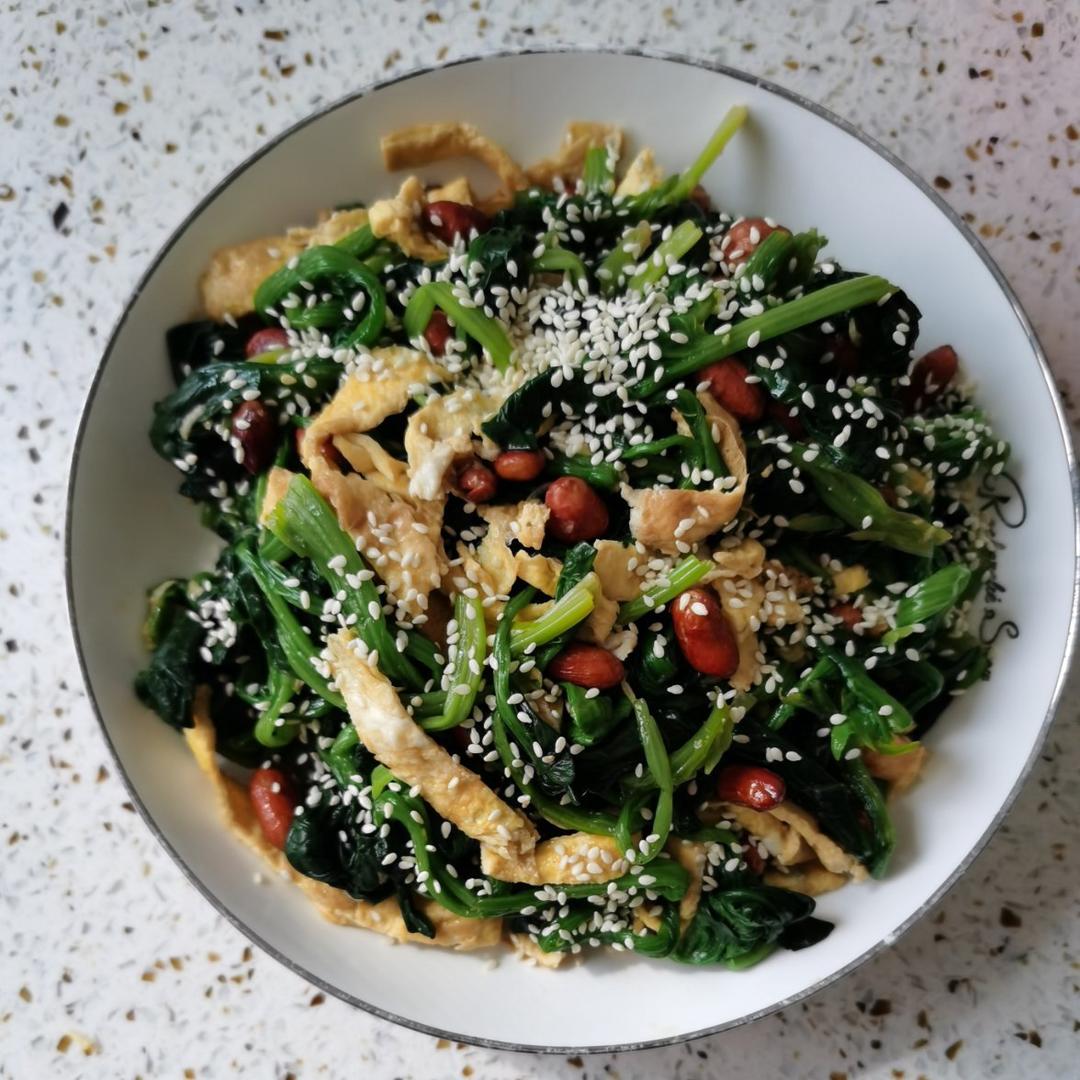 健康低脂凉拌菜—菠菜可以这样吃