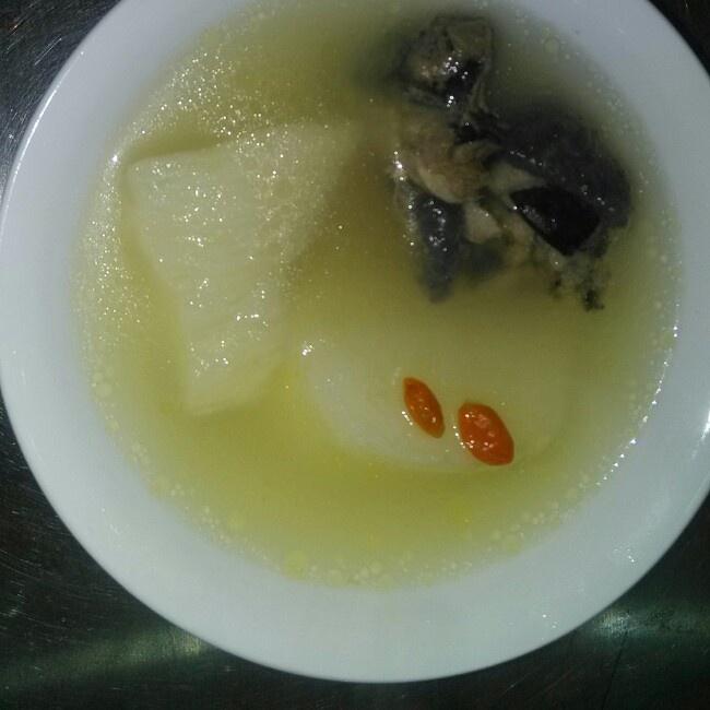 乌鸡山药汤