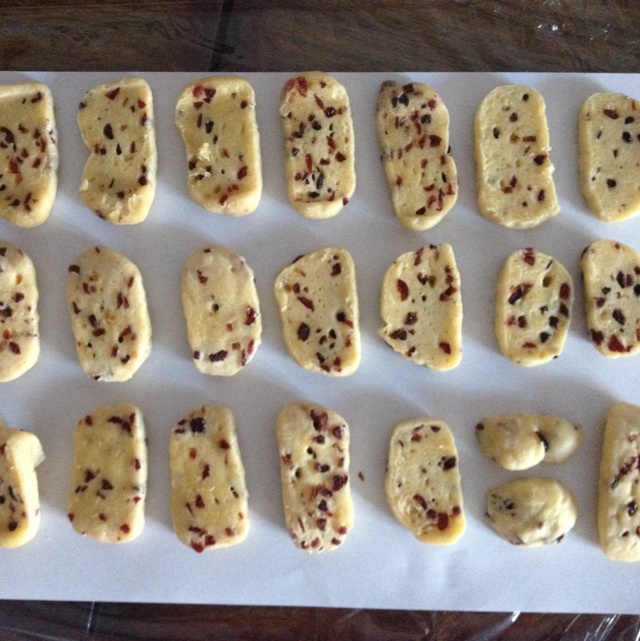 超简单蔓越莓饼干（免烤微波炉版）