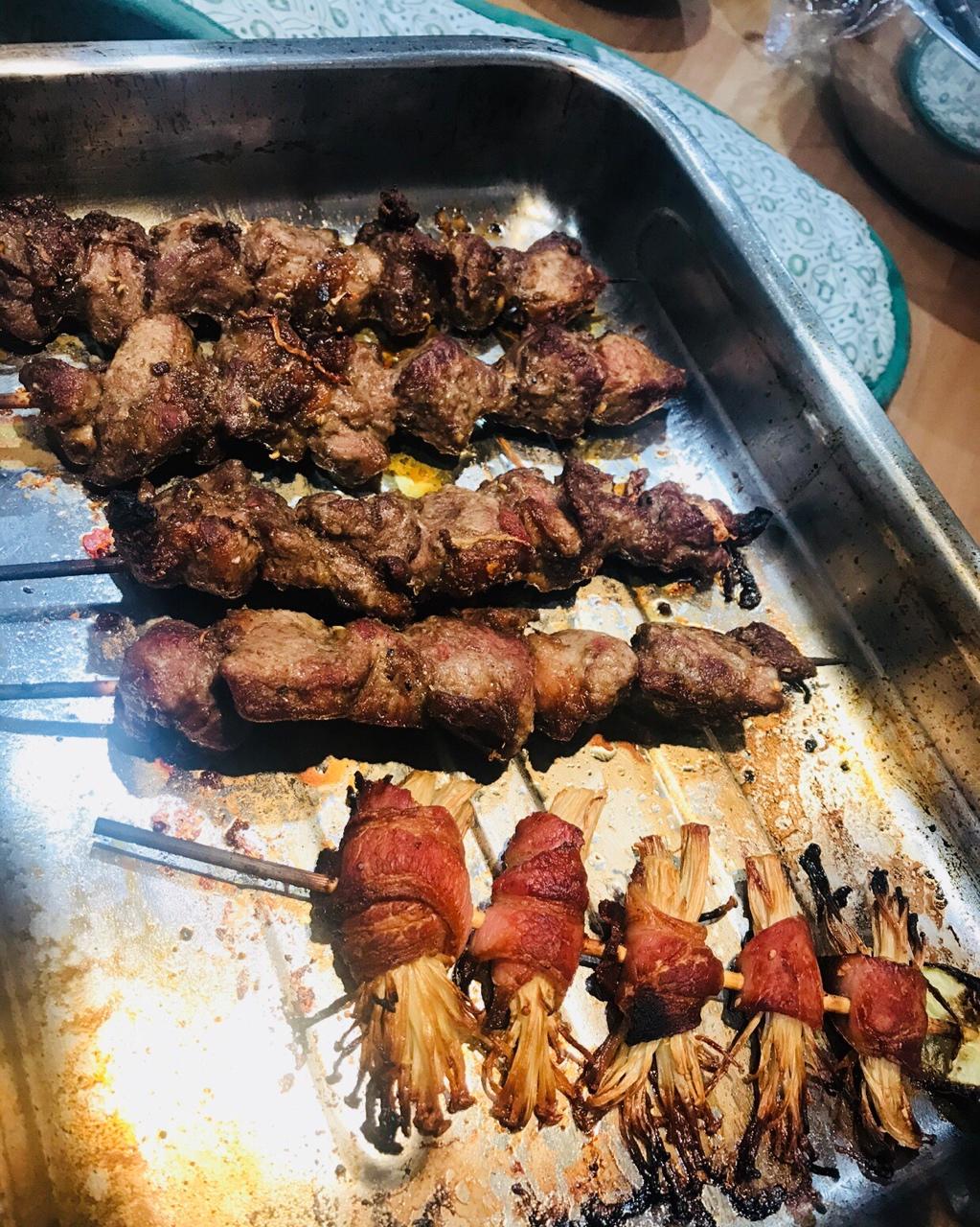 烤箱版新疆羊肉串