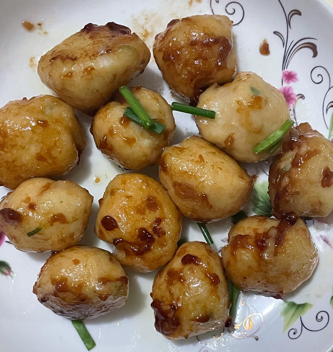 焦溜鱼丸