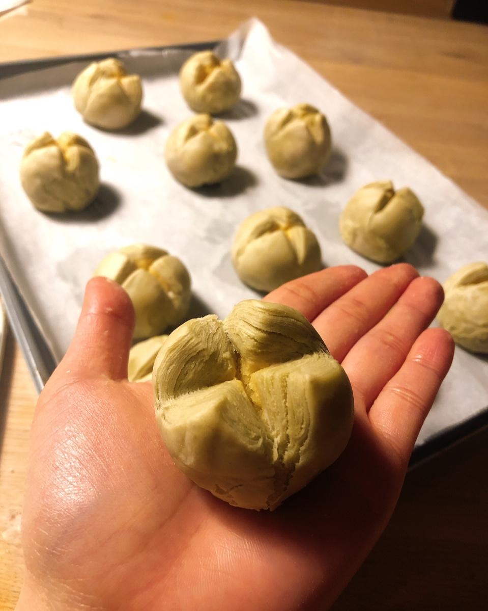 绿豆酥（低糖低油）
