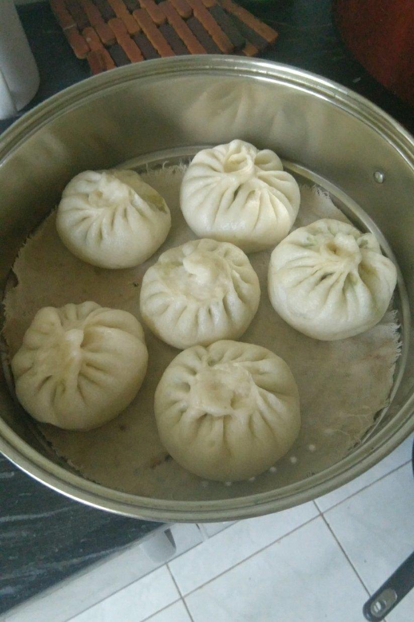 霉干菜肉包(一次发酵)