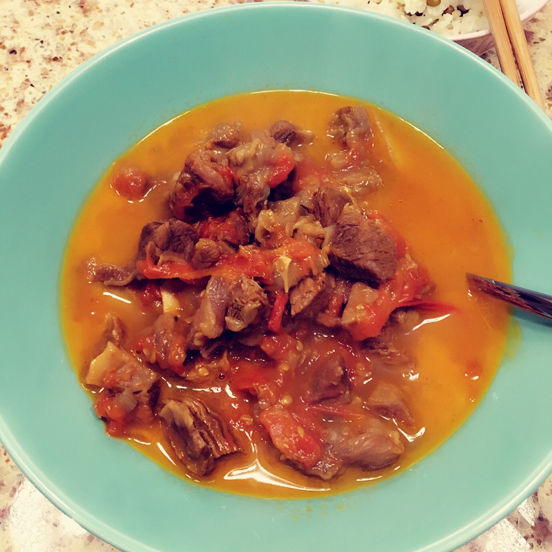 番茄牛腩煲
