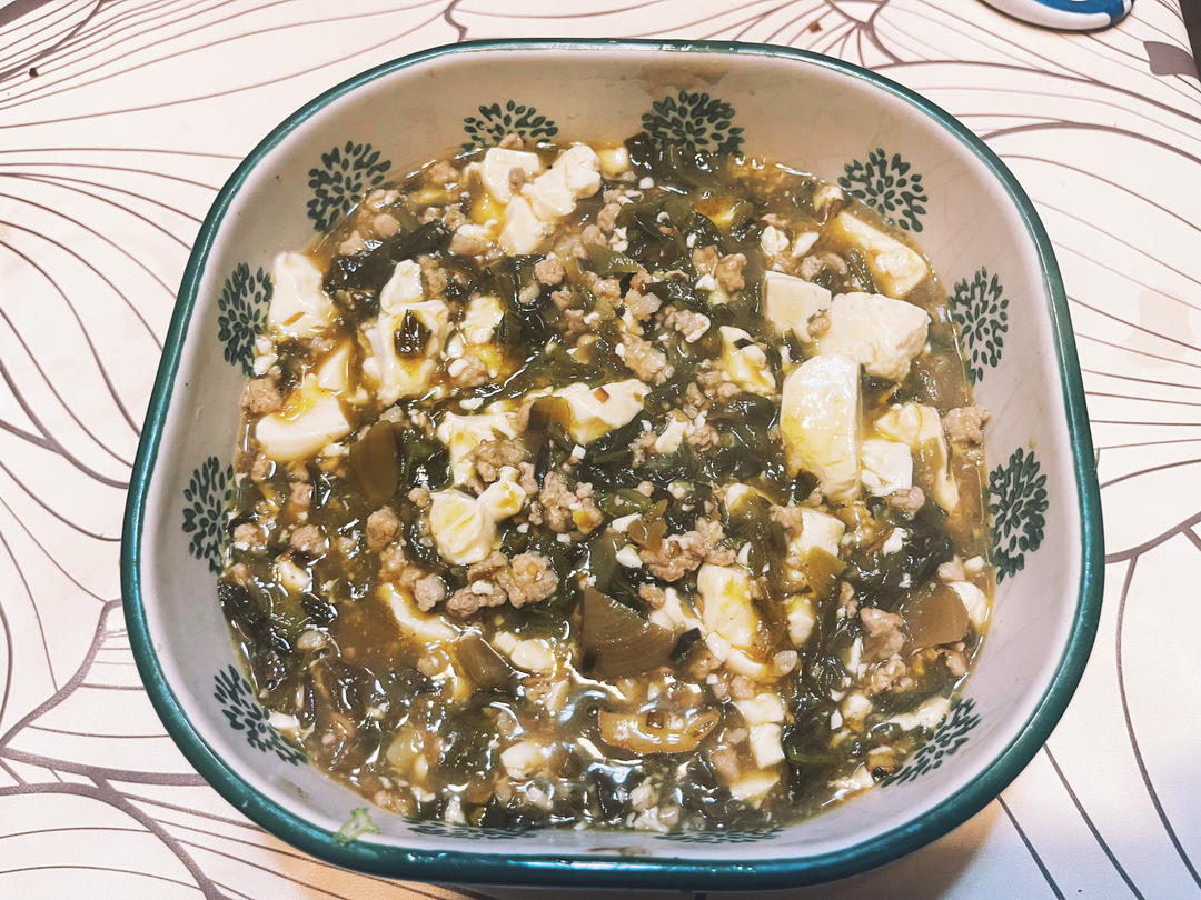 简单好做-荤豆花（酸菜豆花）的做法