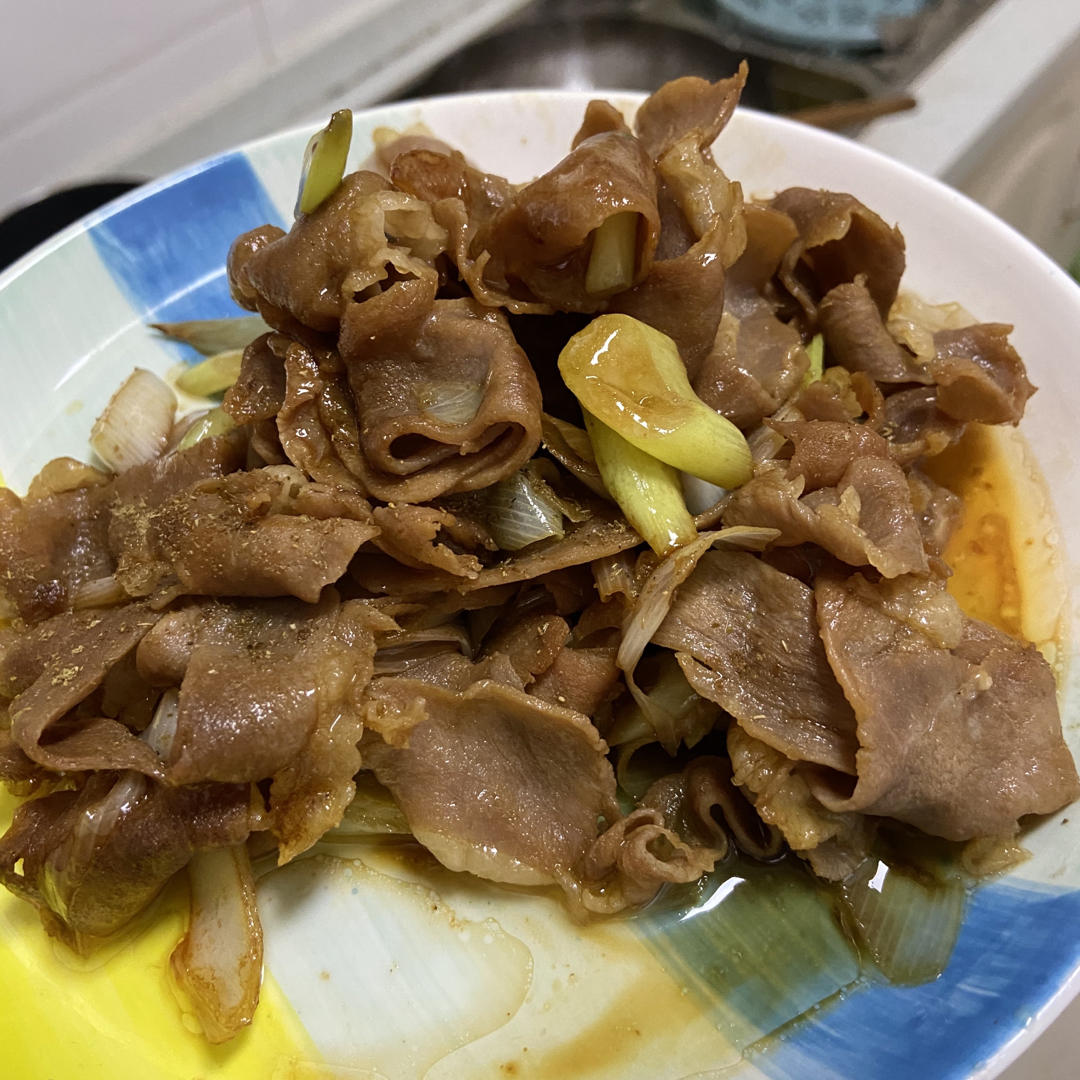 葱爆羊肉